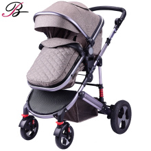 High Landscape Buggies Against The Explosion-proof Baby Cart Sitting Lying Flat Folding baby stroller 3-in-1